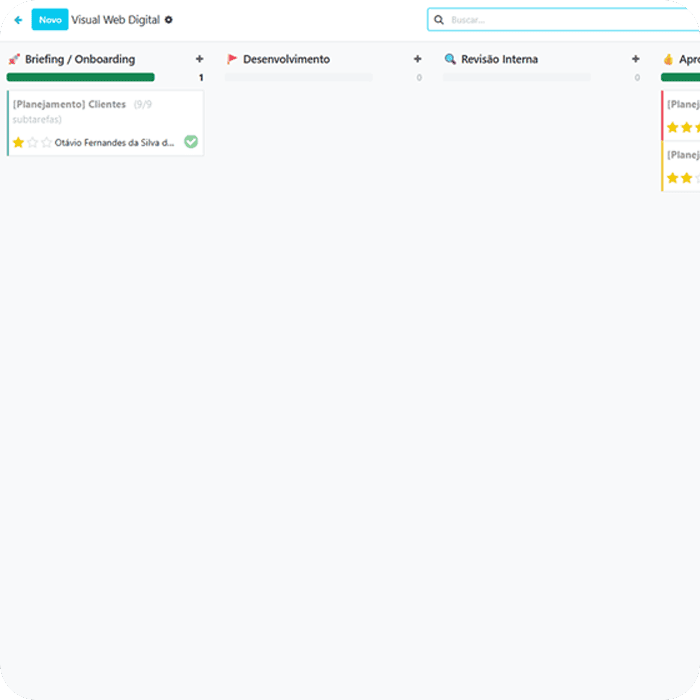 Print do Portal - Acompanhamento do projeto